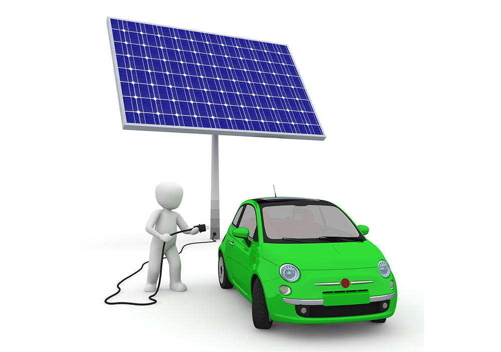 Az elektromos autó töltése otthon is megoldható lehet napelemekkel
